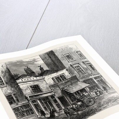 Old Houses, Holborn, 19th Century by Anonymous