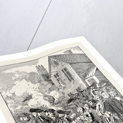 Laying the Foundation-stone of Blackfriars Bridge, 1760 by Anonymous