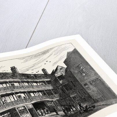 The Inner Court of the Old belle Sauvage by Anonymous