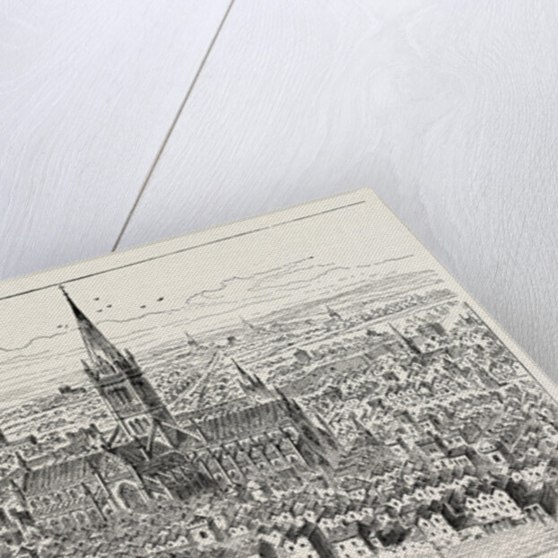 St. Paul's And the Neighbourhood in 1540 by Anonymous