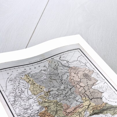 Russia, antique map 1869 by Th. von Liechtenstern and Henry Lange