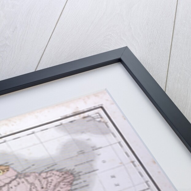 South America Map, antique map 1869 by Th. von Liechtenstern and Henry Lange