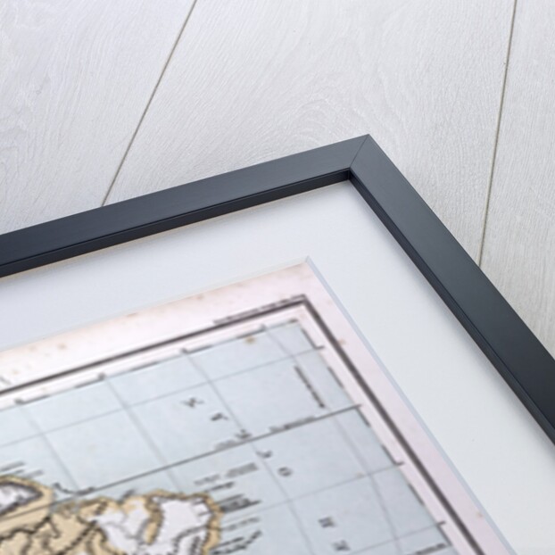 South America Map, antique map 1869 by Th. von Liechtenstern and Henry Lange