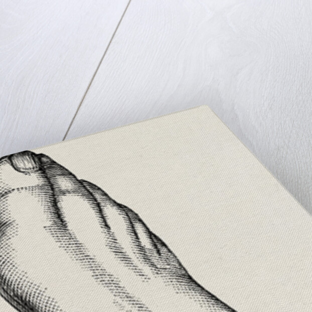 Inner and outer sides of the right foot by Anonymous