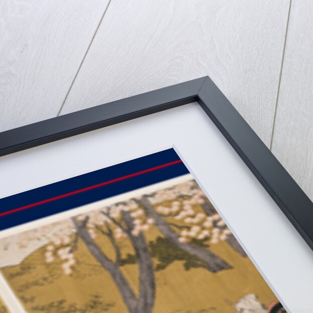 Mimeguri no dote, The embankment at Mimeguri by Utamaro Kitagawa