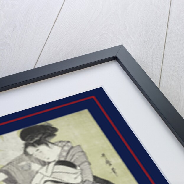 Daidokoro, Kitchen scene by Utamaro Kitagawa