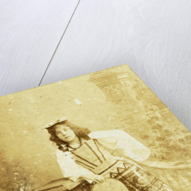 Studio Portrait of Tine Vermeulen Costume by C.J.L. Vermeulen