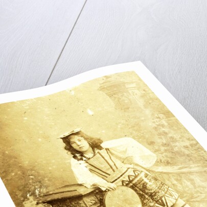 Studio Portrait of Tine Vermeulen Costume by C.J.L. Vermeulen