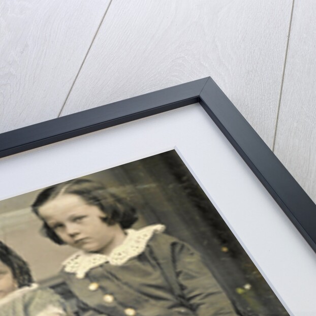 Portrait of three children by John Jabez Edwin Mayall