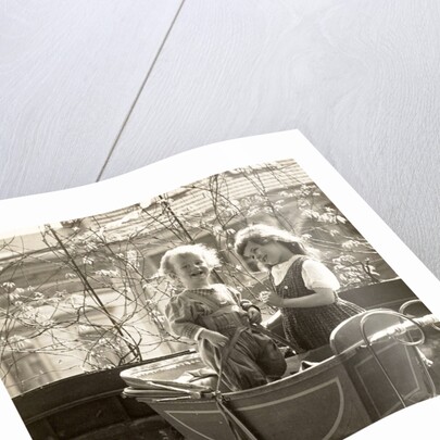 Marba and Eckart Titzenthaler, children's photographer, house Friedrichstrasse, Berlin, Germany by Waldemar Titzenthaler