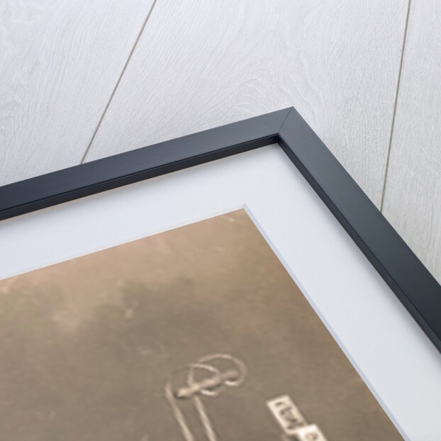 Marba Titzenthaler, daughter of the photographer, in the house Friedrichstrasse Berlin, with toys, Germany by Waldemar Titzenthaler