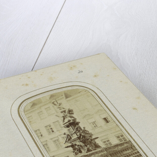 Hercules fountain in Maximilian Street in Augsburg, Germany by Anonymous