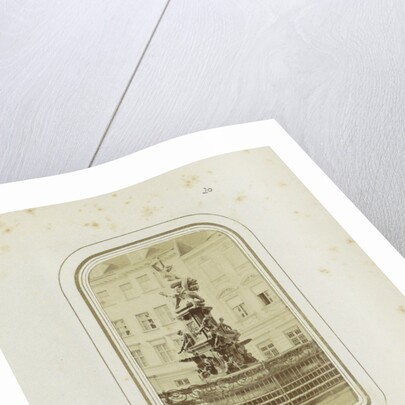 Hercules fountain in Maximilian Street in Augsburg, Germany by Anonymous