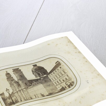 Exterior of Theatiner church in Munich, Germany by Anonymous