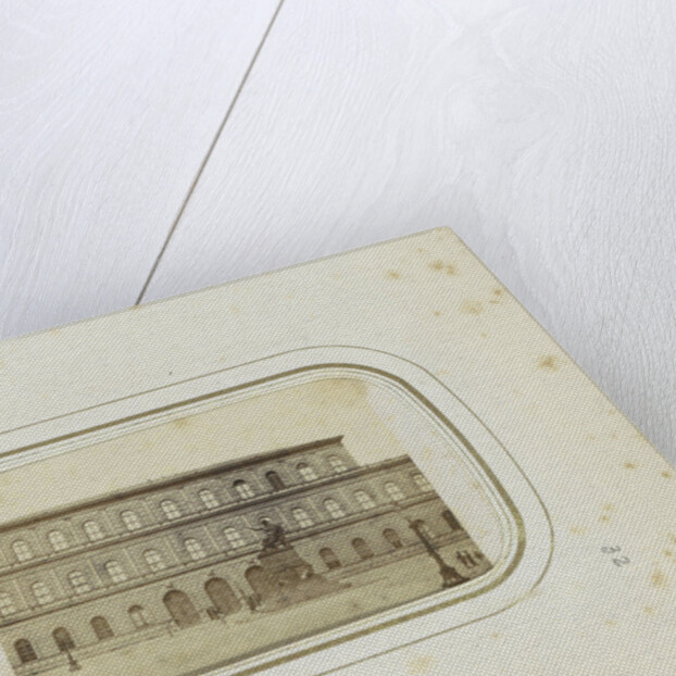 Exterior of the Royal Residence in Munich with a statue of Maximilian I Joseph of Bavaria by Anonymous