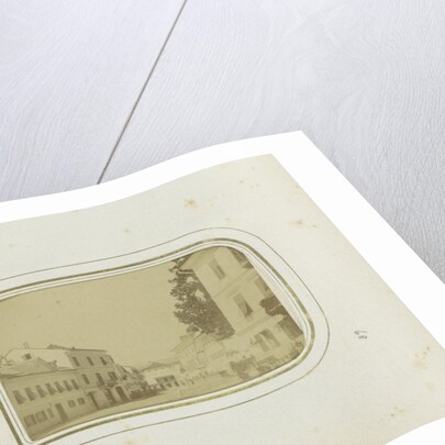 Houses on a street in Ischgl Austria by Anonymous