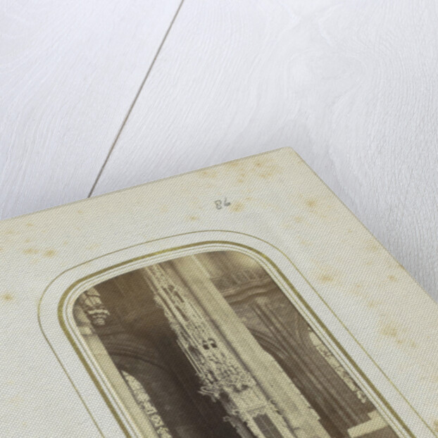 Tabernacle of St. Lawrence Church in Nuremberg, Germany, with the image of Adam Kraft by Anonymous