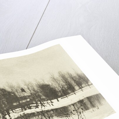 Snowy Landscape by Peter Henry Emerson