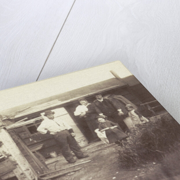 Residents of a wooden house in Amsterdam by Anonymous