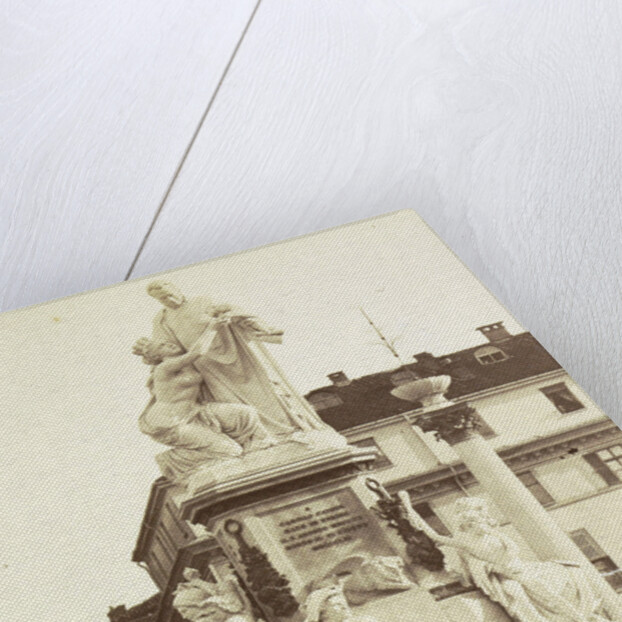 Monument to Camillo Benso Conte di Cavour by Giovanni Battista Duprè in Turin, Torino Piedmont Italy by Anonymous