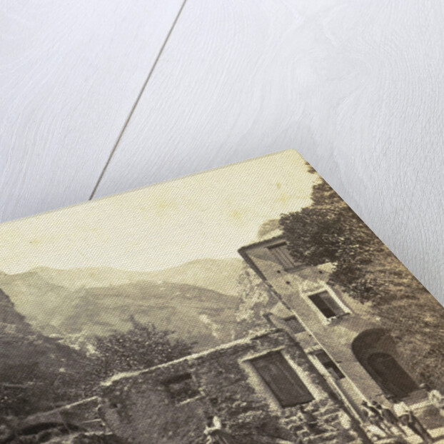 Buildings in the Valle dei Molini, Amalfi by Roberto Rive