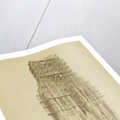 View of the Cologne Cathedral, west side, Germany by Johann Heinrich Schönscheidt