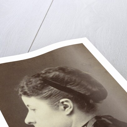 Portrait of a woman by J. Baer