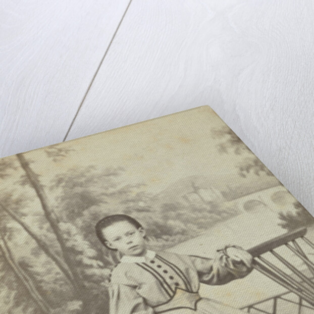 Portrait of a girl by Jacobus van Gorkom Jr