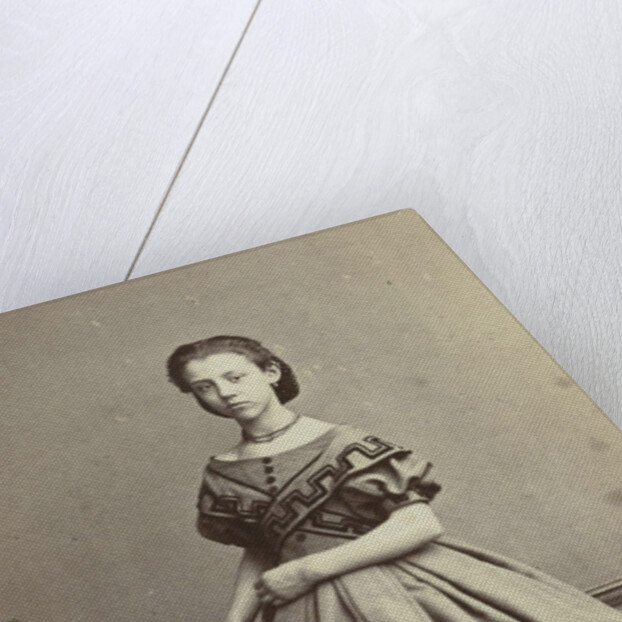 Portrait of a young girl by G. Hoogwinkel