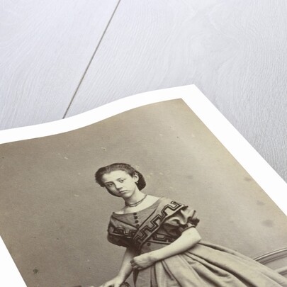 Portrait of a young girl by G. Hoogwinkel