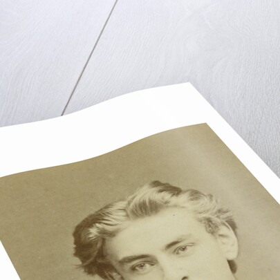 Portrait of a young man (Doornbos?) by Godfried de Jong