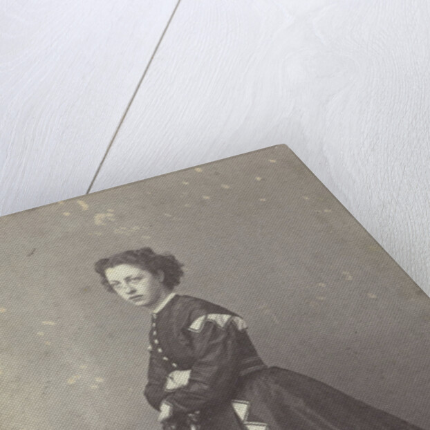 Portrait of a woman by J. Korsten