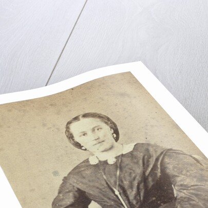 Portrait of a woman, W. of Uije Wzn by B.J. Somer