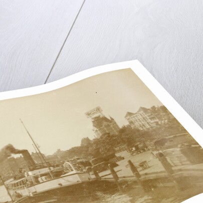 Vessels on quay by Anonymous