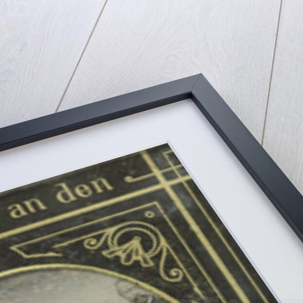 Portrait of four men standing and sitting on a ton and a balustrade, Drachenfels, Germany by Anonymous