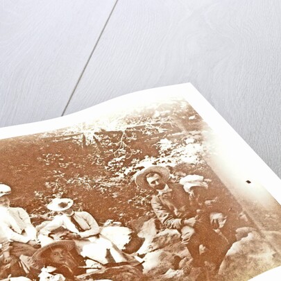 Derricks (near?) Pleasure Island Camp, Cupsuptic Lake, Maine, USA by Anonymous