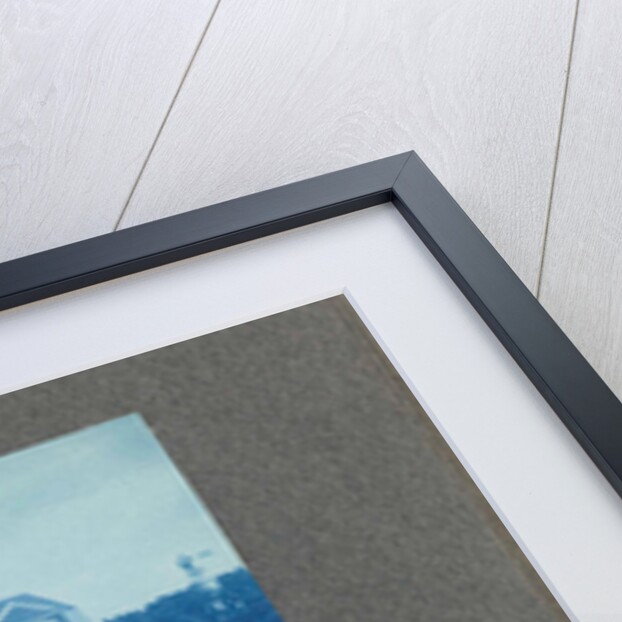 Wooden house with wooden fence, United States, USA by Anonymous