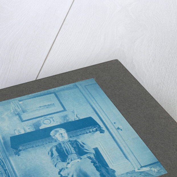 Sitting in an interior, United States, USA by Anonymous