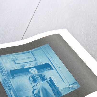 Sitting in an interior, United States, USA by Anonymous