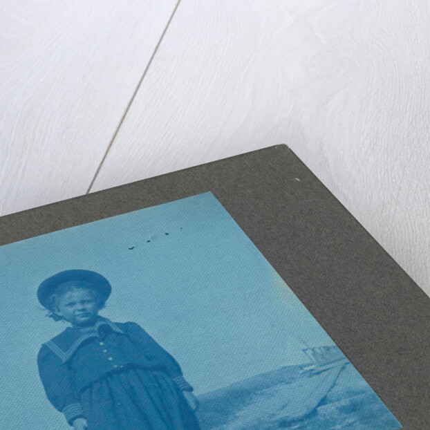 Girl on the beach, USA by Anonymous