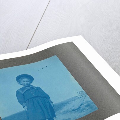 Girl on the beach, USA by Anonymous