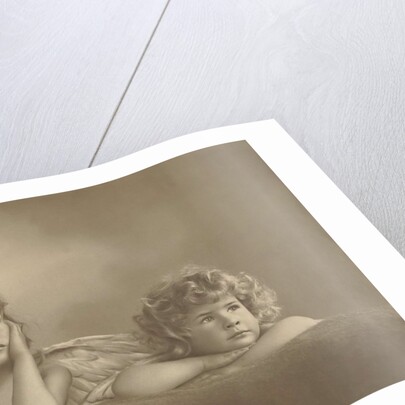 Portrait of Agnes Renee and Irene Heloïse Pauw van Wieldrecht by Henry Pauw van Wieldrecht