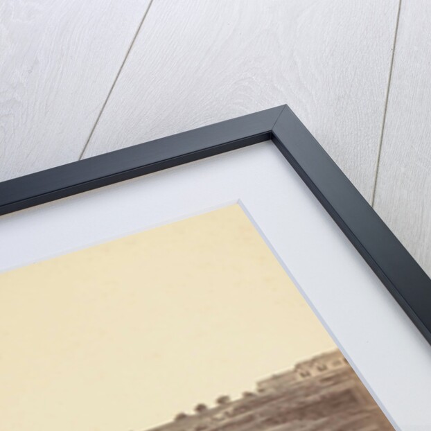 Veere lock in construction by Peter Oosterhuis