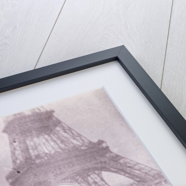 Breaking and building next to the Eiffel Tower, Paris France by Anonymous