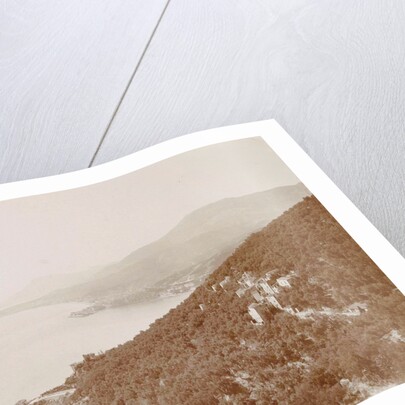 View Grimaldi (Italy) and Menton (France) by Henry Pauw van Wieldrecht