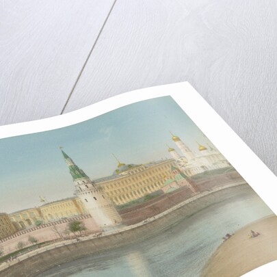 View of the Kremlin and Moskva river, Russia by Henry Pauw van Wieldrecht