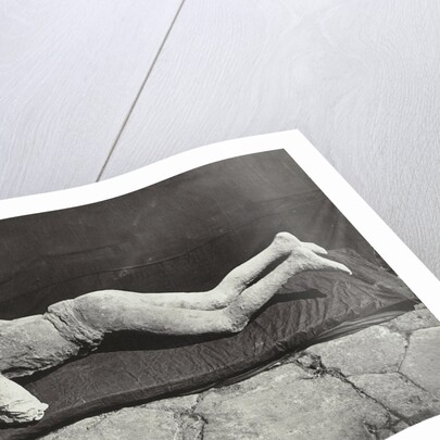 Impronte umane Pompeii, Italy by Giorgio Sommer