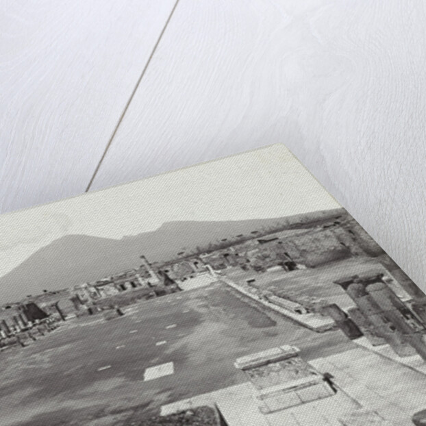 Pompeii foro civile, Italy by Giorgio Sommer