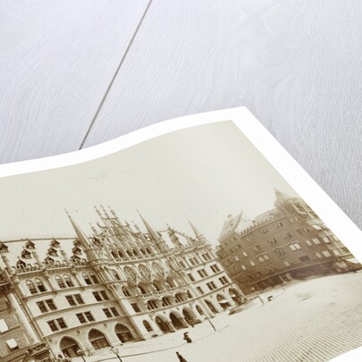 Neues Rathaus in Munich at the Marienplatz by Germany