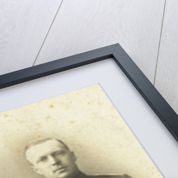 Engagement Portrait of Queen Wilhelmina and Prince Hendrik by Wegner & Mottu